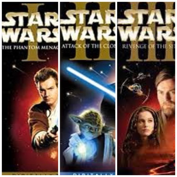 Bundle Star Wars 1 2 & 3 DVD’s Special Features - Picture 1 of 6